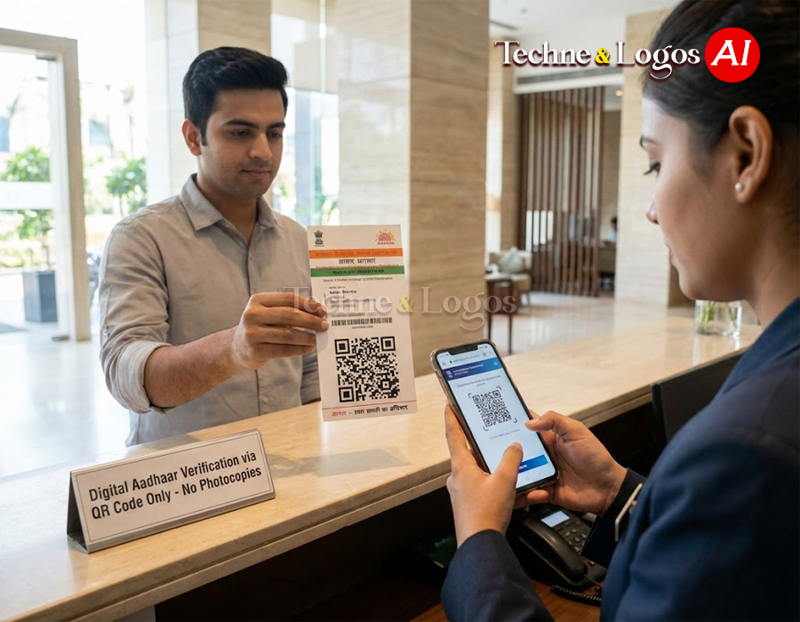 Aadhaar QR code verification