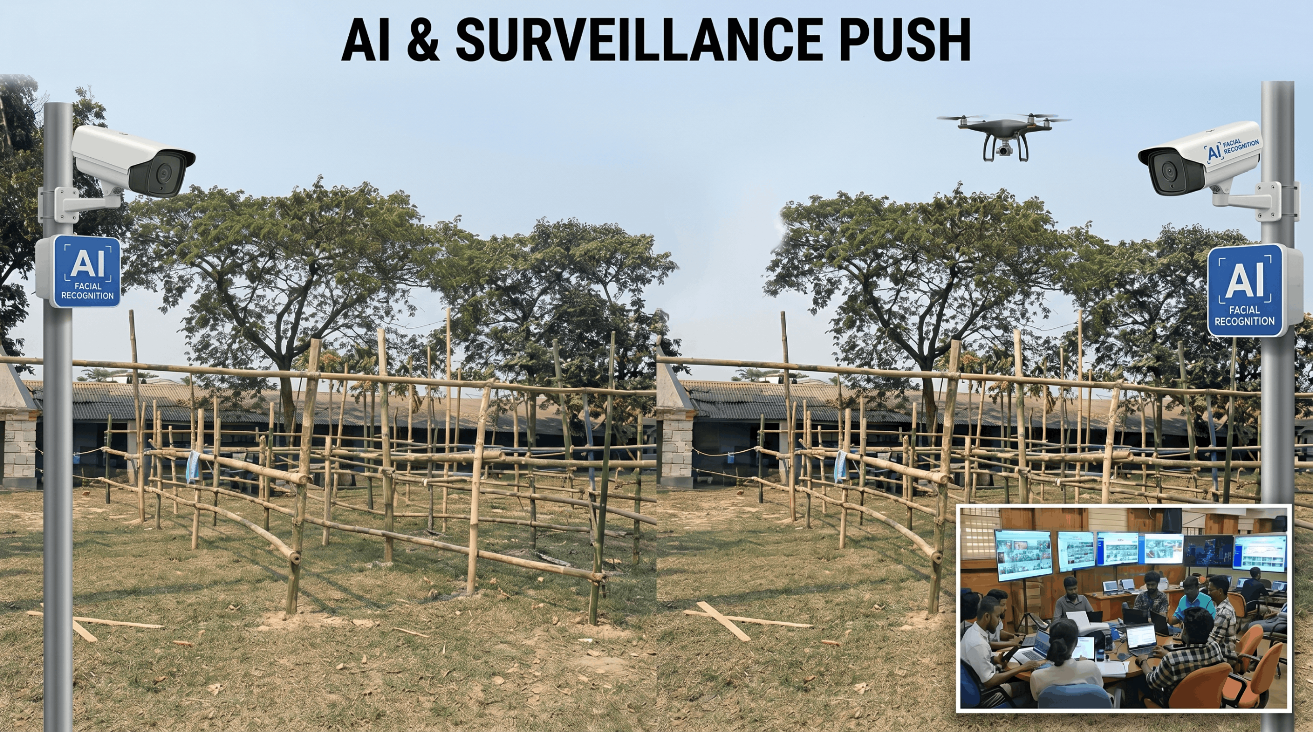 West Bengal election surveillance