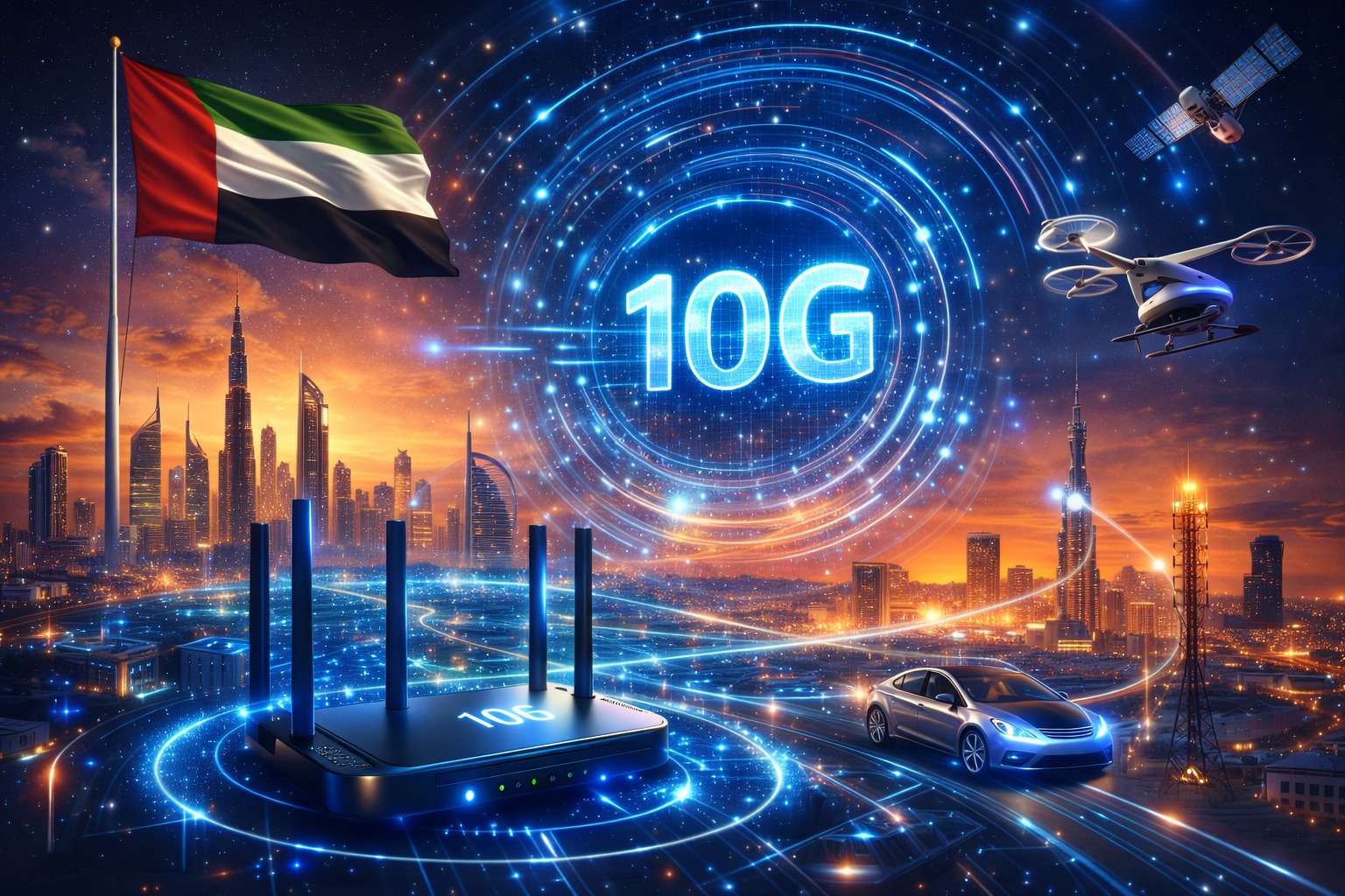 10G internet network