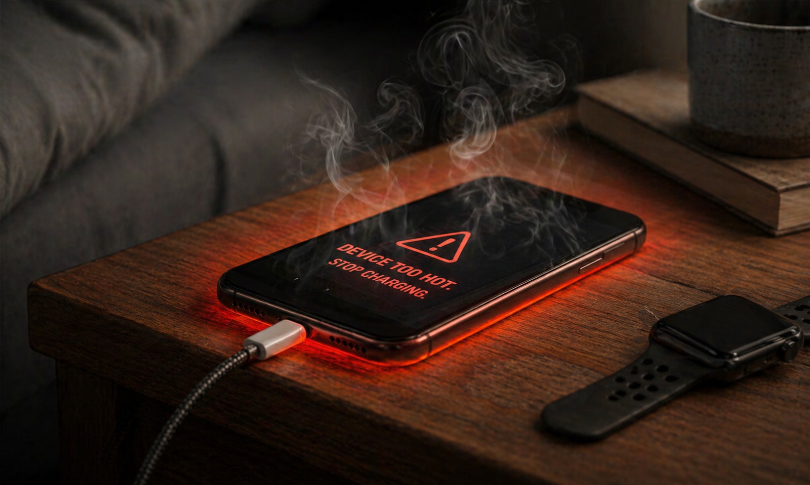 prevent smartphone overheating