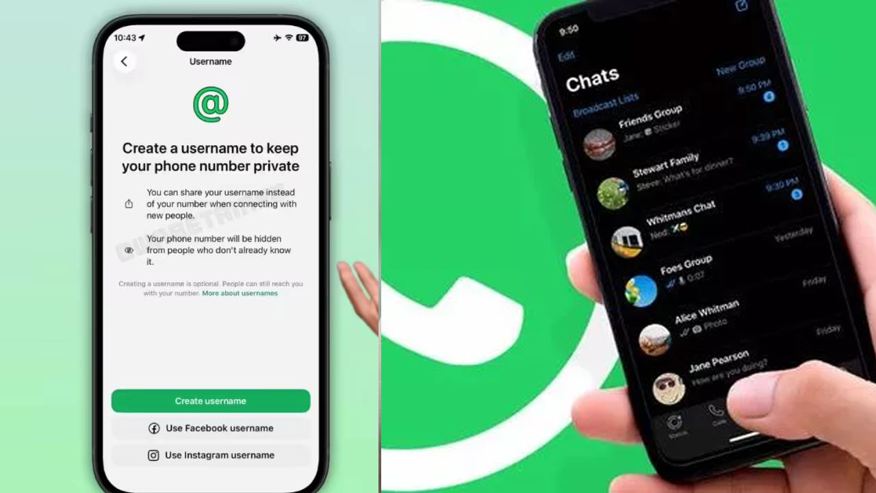 WhatsApp username feature