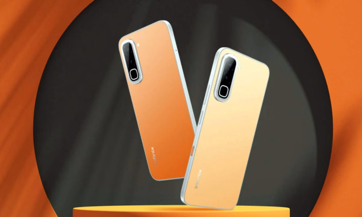 Infinix Hot 70 temperature-sensitive back