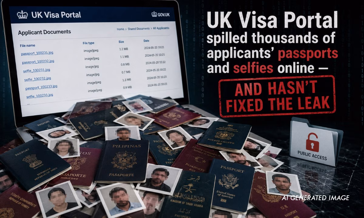 UK Visa Portal data leak
