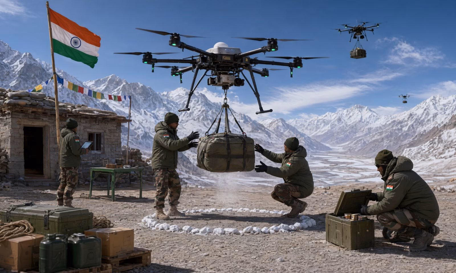 Indian Army logistic drones