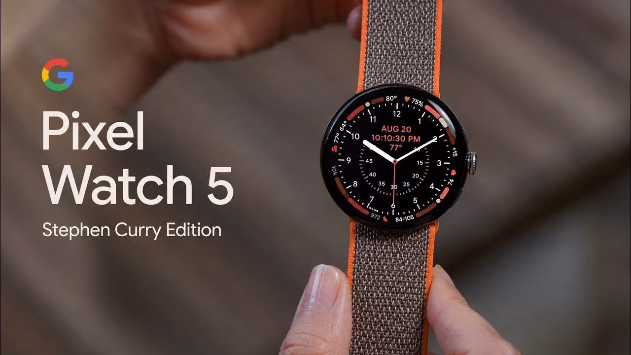 Pixel Watch 5 Stephen Curry Edition