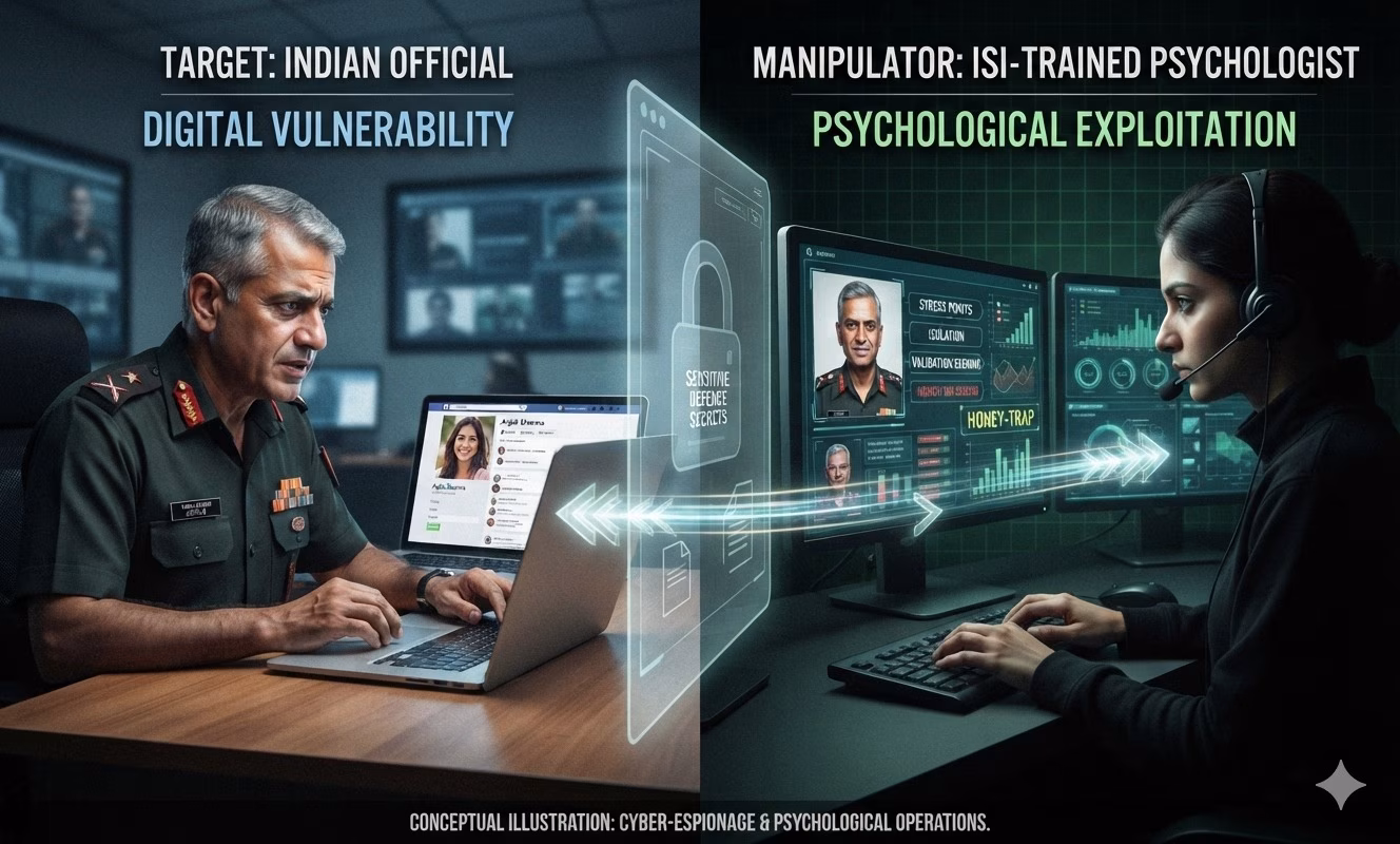 ISI honey trap psychologists