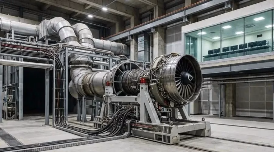 aerospace engine testing infrastructure India